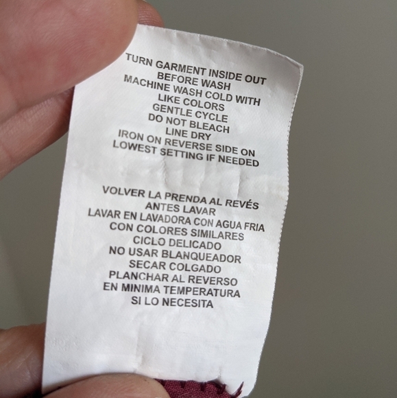 TAYLOR & Sage Sheer Lace Boho Cardigan Topper in Cranberry M - Picture 12 of 13